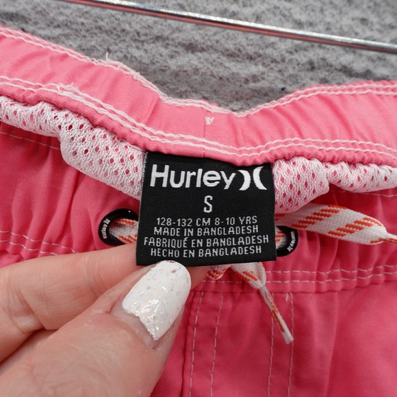 Hurley Boy's Swim Trunks Shorts Size S Faded Coral‎ 4-Way Stretch NWT - Picture 5 of 14
